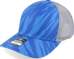112p Streak Royal Camo/Charcoal Trucker - Richardson