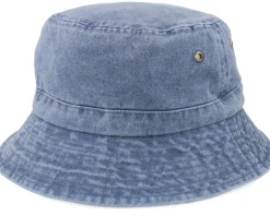 Packable Cotton Navy Blue Bucket - Jaxon & James
