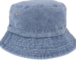 Packable Cotton Navy Blue Bucket - Jaxon & James