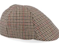 Paddy Casual Brown Flat Cap - Mayser