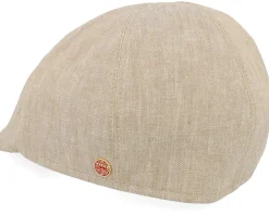 Paddy Como Brown Flat Cap - Mayser