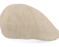 Paddy Como Brown Flat Cap - Mayser