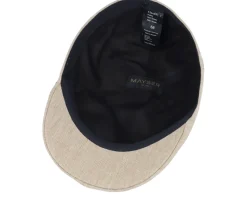 Paddy Como Brown Flat Cap - Mayser