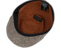 Paddy Tweed Beige Flat Cap - Mayser