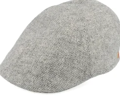 Paddy Tweed Grey Flat Cap - Mayser