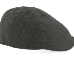 Paddy Wool Blend Green Flat Cap - Mayser