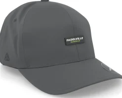 Padel Headwear Neon Rubber Charcoal Delta Flexfit - Padelville