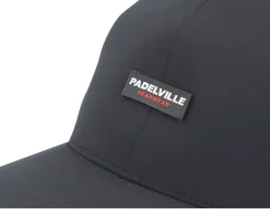 Padel Headwear Red Rubber Black Delta Flexfit - Padelville