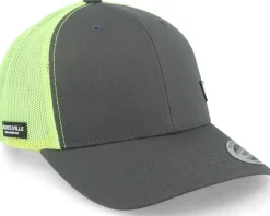Padel Headwear White Rubber Charcoal/neon Trucker - Padelville