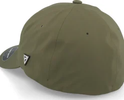 Padel Headwear White Rubber Olive Delta Flexfit - Padelville