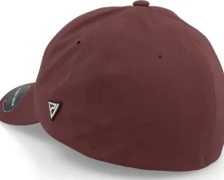 Padel Headwear White Rubber Maroon Delta Flexfit - Padelville