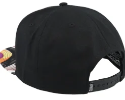 Paintdots Rev. Black/Orange/Purple Snapback - Djinns