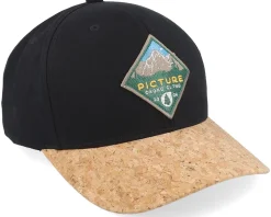 Pakowa Bb Cap Black/Cork Adjustable - Picture