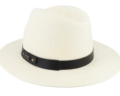 Panama White Straw Hat - Headzone
