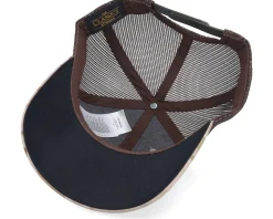 6-Panel Multicam Arid/Brown Trucker - Yupoong