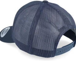 5-panel Retro Dark Navy/Navy Trucker - Yupoong