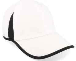 6-panel Sport White/Black Dad Cap - Kumo