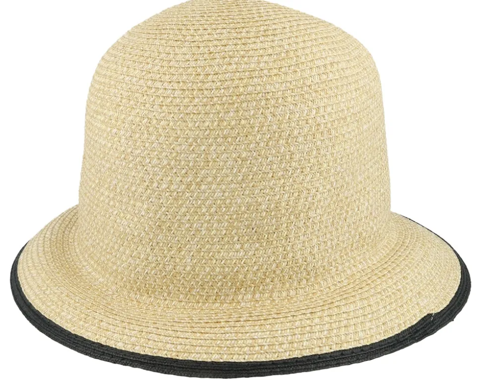 Paper Brim Bell Straw Hat - Seeberger