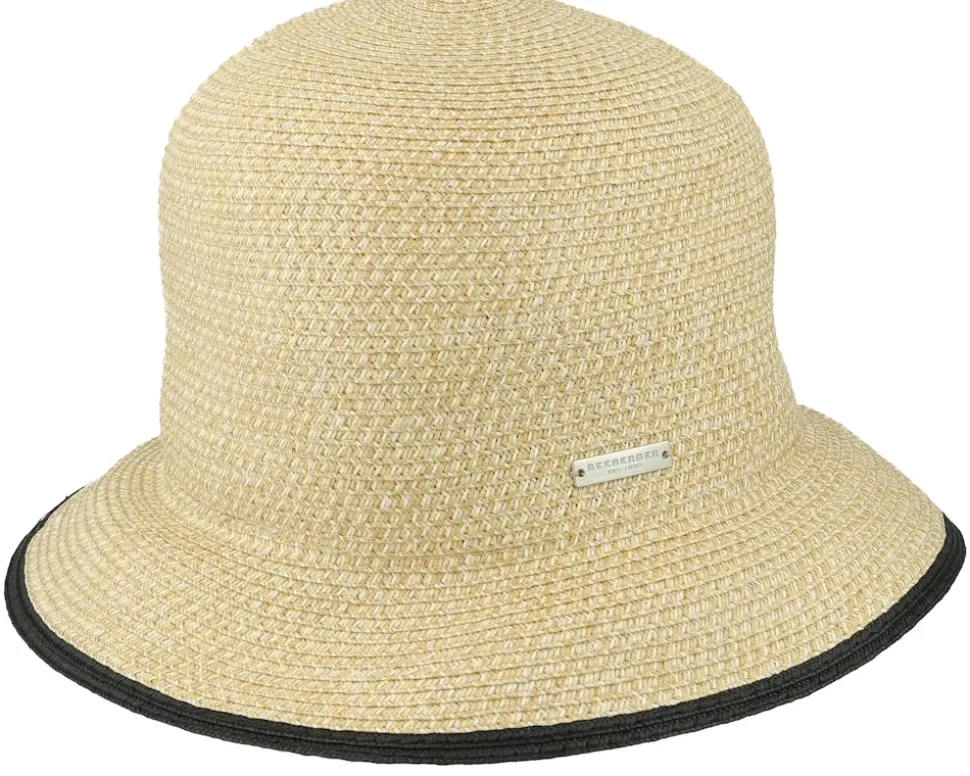 Paper Brim Bell Straw Hat - Seeberger