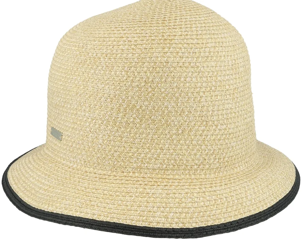 Paper Brim Bell Straw Hat - Seeberger