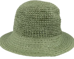 Paper Crochet With Bow Grass Green Cloche - Seeberger