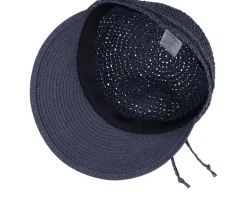 Paper Straw Navy Sun Hat - Seeberger