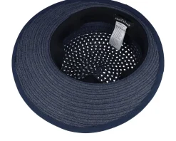 Paper straw Swallow Blue Straw Hat - Seeberger