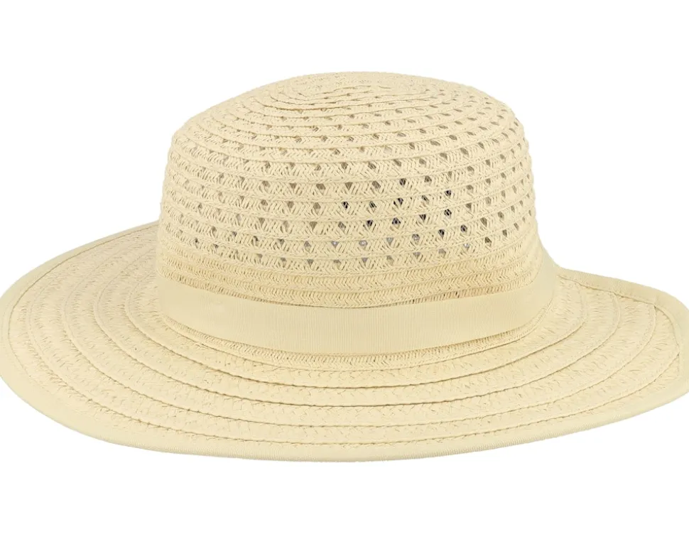 Paperbraid Mix Cap Linen Straw Hat - Seeberger