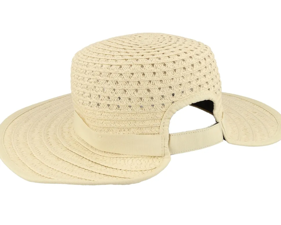 Paperbraid Mix Cap Linen Straw Hat - Seeberger