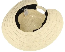 Paperbraid Mix Cap Linen Straw Hat - Seeberger
