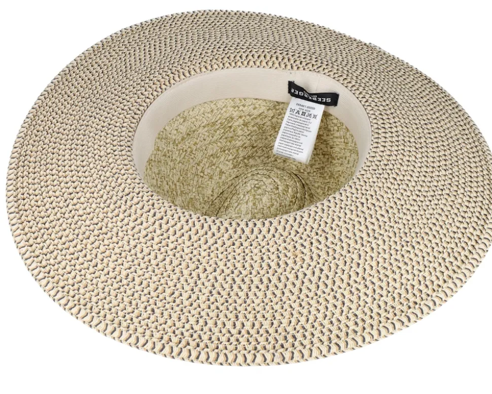 Papierstrohborten- Mix Fedora Straw Hat - Seeberger