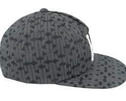 Paradox Classic H 5 Panel Hat Black Snapback - HUF