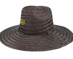 Parsons Sun Hat Black Straw Hat - Brixton