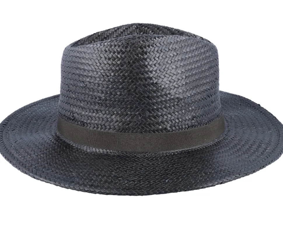 Passage Black Straw Hat - Brixton