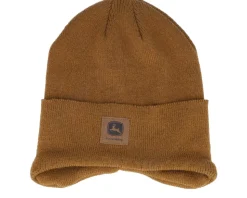 Patch Knit Brown Cuff - John Deere