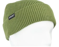 Patch Rib Beanie Color Fresh Green Cuff - Upfront