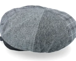 Patchwork Antracite Balloon Vega Cap - Seeberger