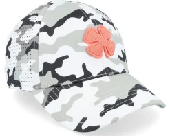 Patriot 3 Camo W Living Coral Clover Flexfit - Black Clover