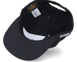 Pause Square Grey Patch Black Snapback - Fair
