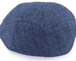 Pax Sixpence Dark Navy Flat Cap - Upfront