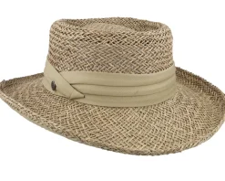 Pebble Beach Natural Gambler Straw Hat - Jaxon & James