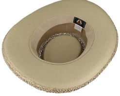 Pebble Beach Natural Gambler Straw Hat - Jaxon & James