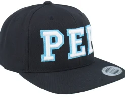 Pep 3d Logo Black Snapback - Iconic