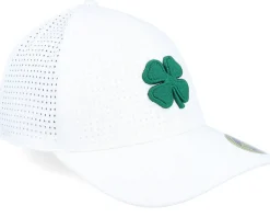 Perf White/Green Flexfit - Black Clover