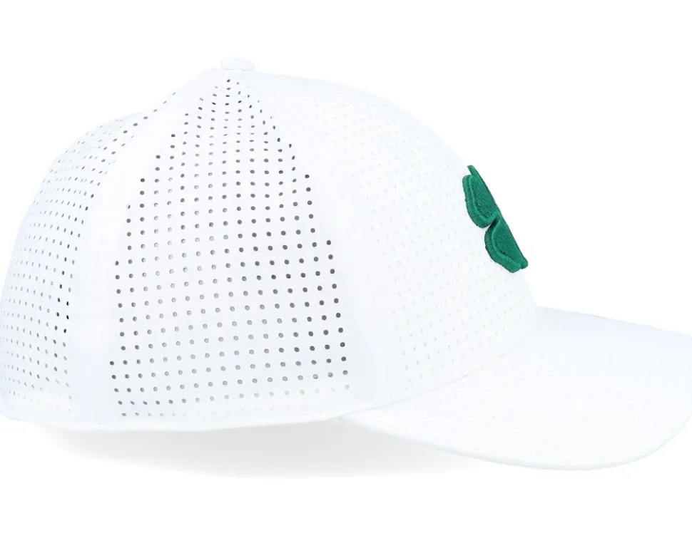 Perf White/Green Flexfit - Black Clover