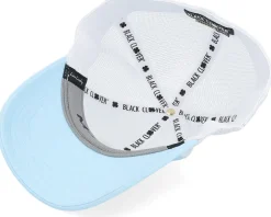Perfect Luck Sky Blue/White/Black Trucker - Black Clover