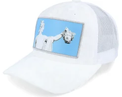 Perseus With The Head Of Medusa Velvet White - Calza Pennello