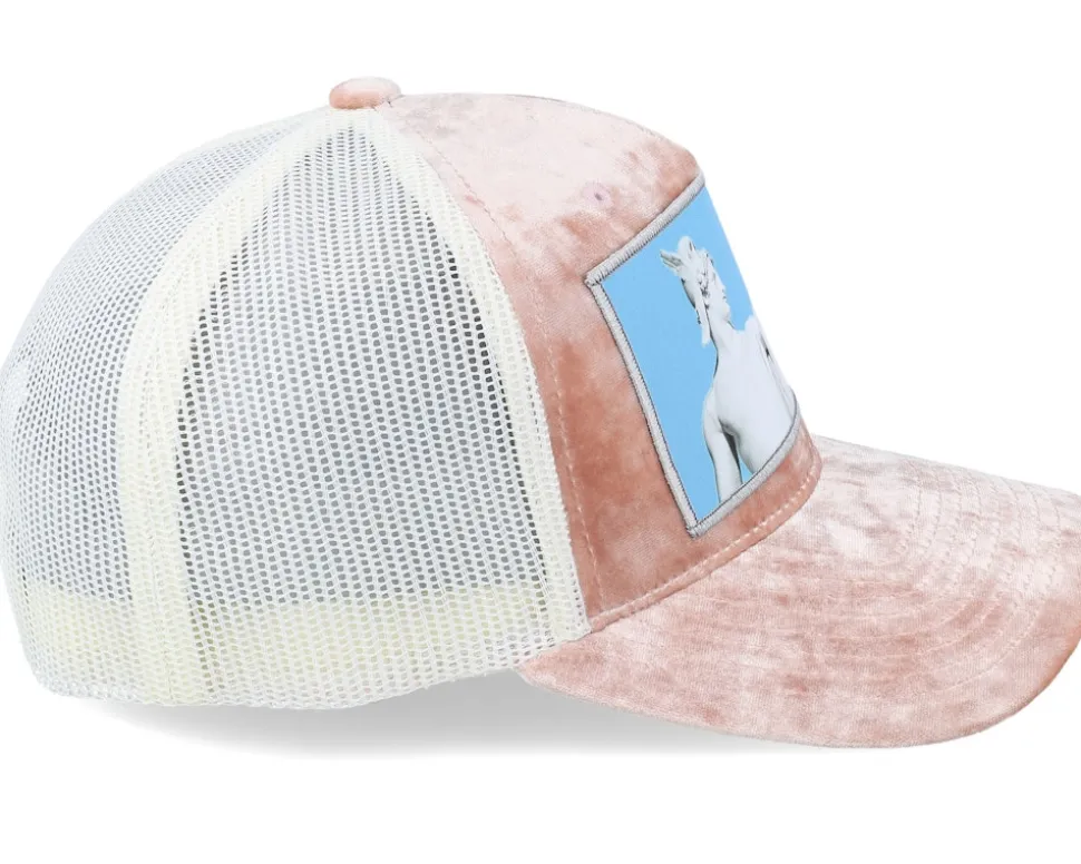 Perseus With The Head Of Medusa Velvet Peach/Ivory - Calza Pennello