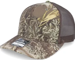 112pfp Realtree Max-1 Xt/Brown A-Frame Trucker - Richardson