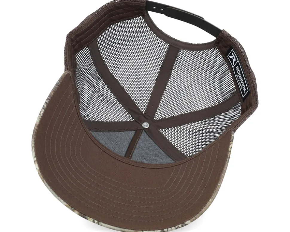 112pfp Realtree Max-1 Xt/Brown A-Frame Trucker - Richardson